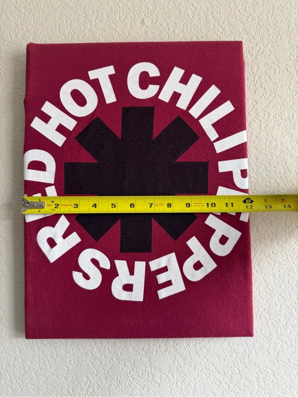 Red Hot Chili Peppers Logo Wall Art Canvas